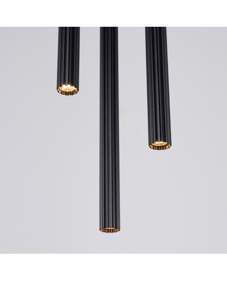 Lampa wisząca ARCHE 3P czarna