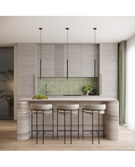 Lampa wisząca ARCHE 3P czarna