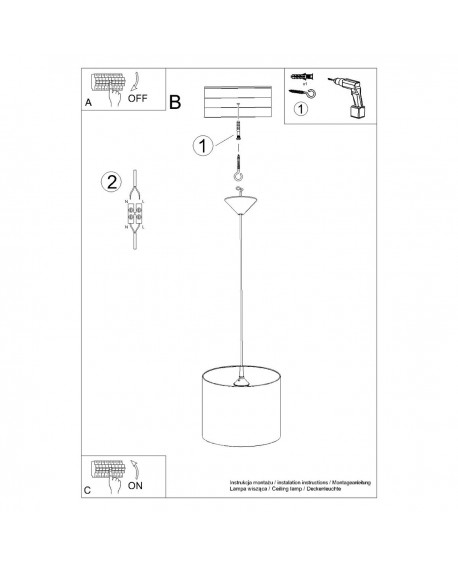 Lampa wisząca FOOTBALL A 30
