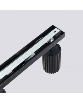 Plafon KARBON 3L czarny