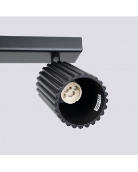 Plafon KARBON 3L czarny