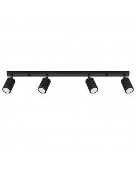 Plafon KARBON 4L czarny