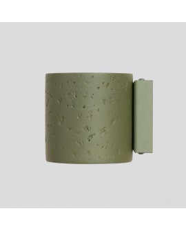 Kinkiet ORBIS beton zielona oliwka