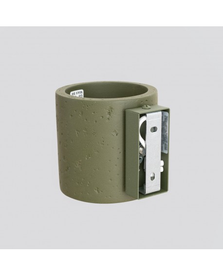 Kinkiet ORBIS beton zielona oliwka