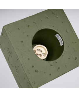 Plafon QUAD beton zielona oliwka