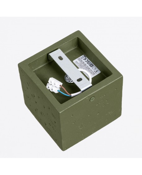 Plafon QUAD beton zielona oliwka