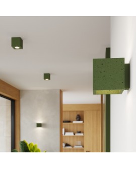 Plafon QUAD beton zielona oliwka