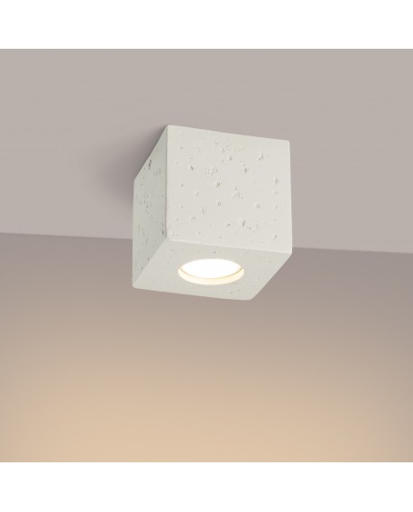 Plafon QUAD beton beżowy