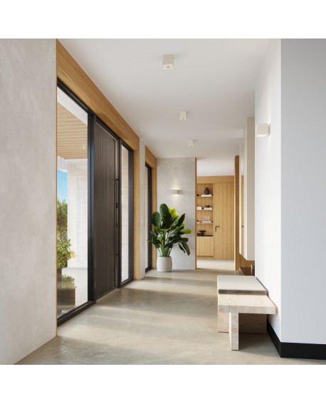 Plafon QUAD beton beżowy