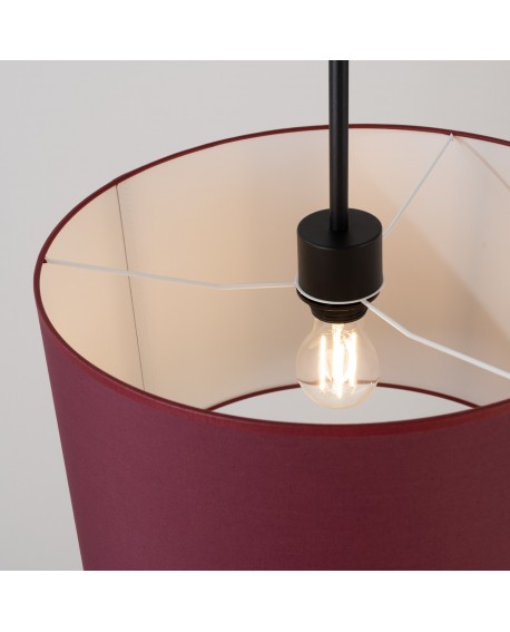 Lampa wisząca NEVIA burgund