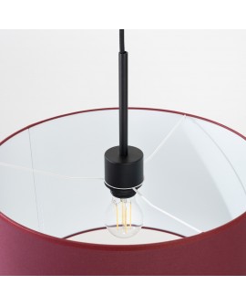 Lampa wisząca NEVIA burgund