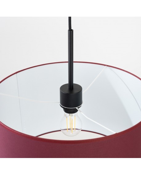 Lampa wisząca NEVIA burgund