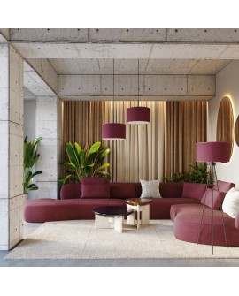 Lampa wisząca NEVIA burgund