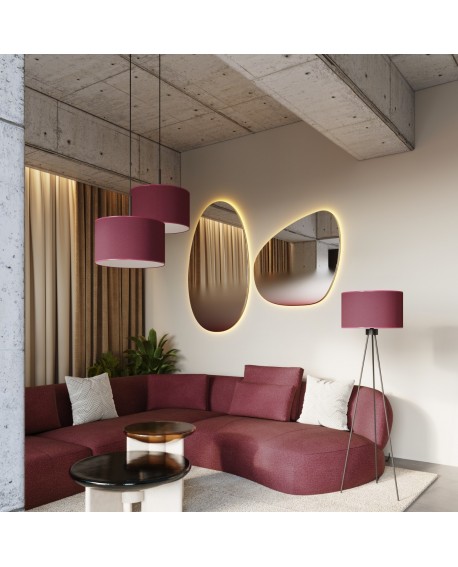 Lampa wisząca NEVIA burgund