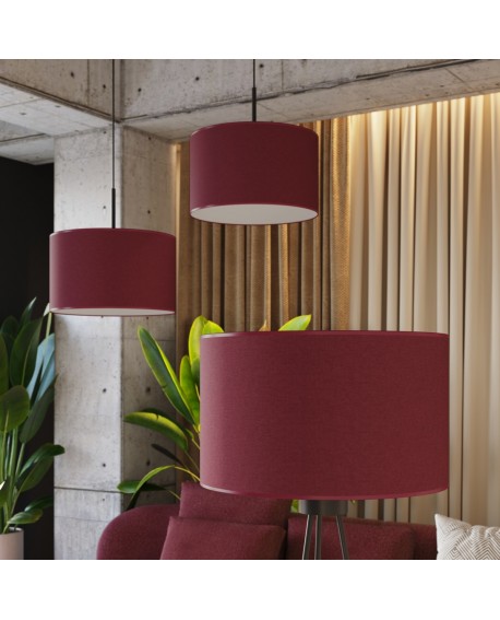 Lampa wisząca NEVIA burgund