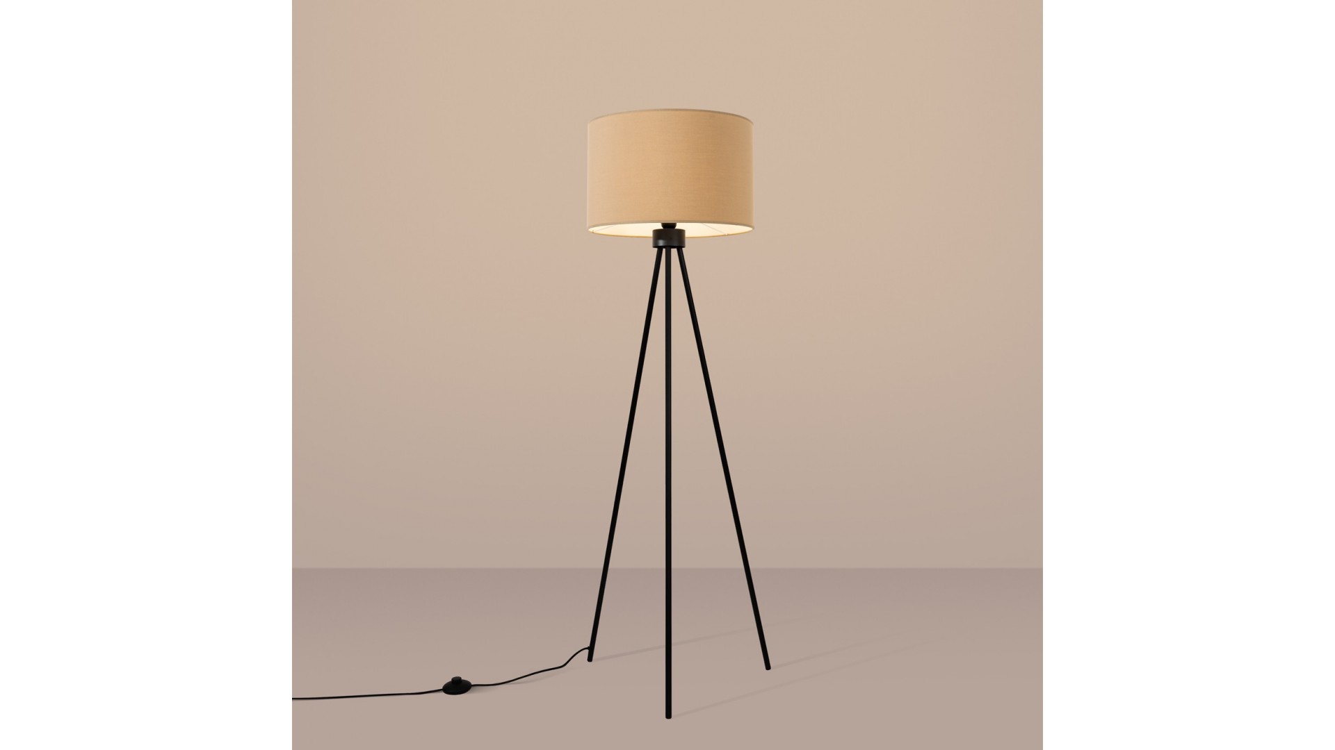 Lampa podłogowa NEVIA taupe