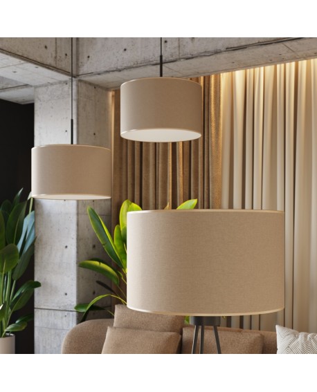 Lampa podłogowa NEVIA taupe