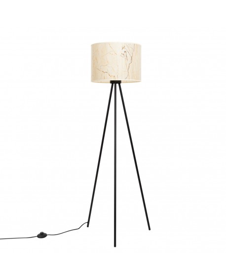 Lampa podłogowa NEVIA beżowy marmur