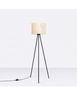 Lampa podłogowa NEVIA beżowy marmur