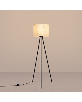 Lampa podłogowa NEVIA beżowy marmur