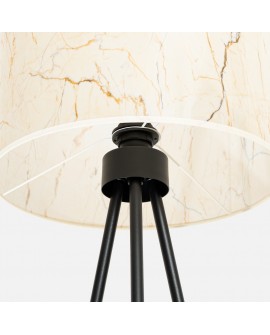 Lampa podłogowa NEVIA beżowy marmur