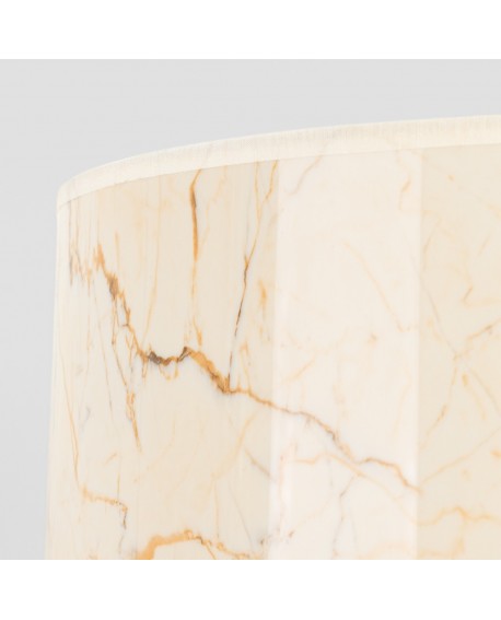 Lampa podłogowa NEVIA beżowy marmur
