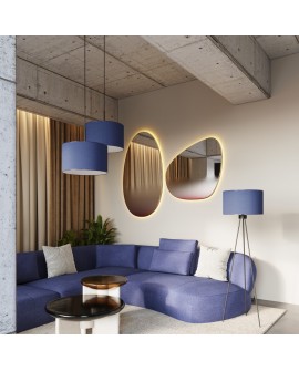 Lampa podłogowa NEVIA granat