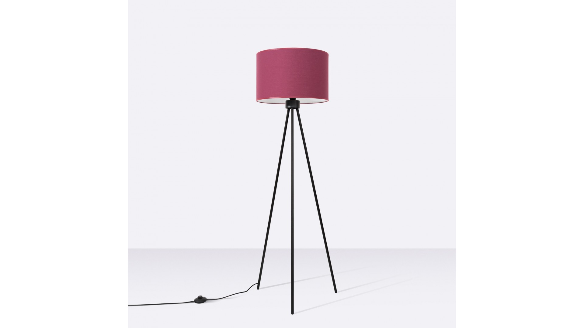 Lampa podłogowa NEVIA burgund
