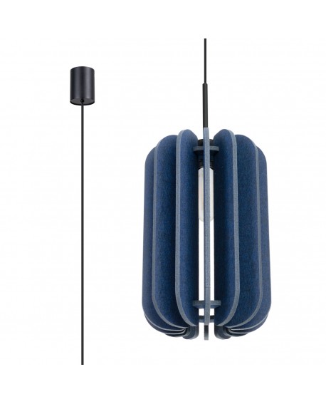 Lampa wisząca MULA 27 granatowa