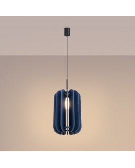 Lampa wisząca MULA 27 granatowa