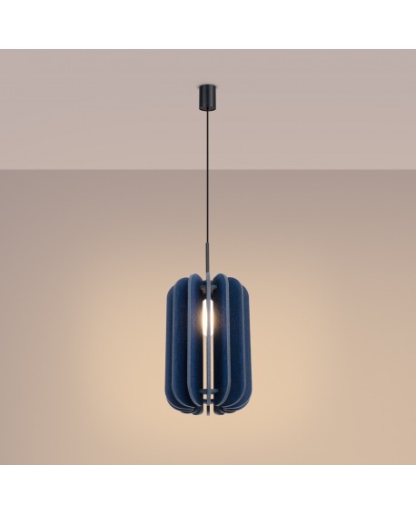 Lampa wisząca MULA 27 granatowa