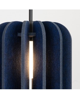 Lampa wisząca MULA 27 granatowa