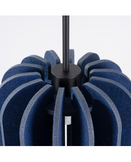 Lampa wisząca MULA 27 granatowa