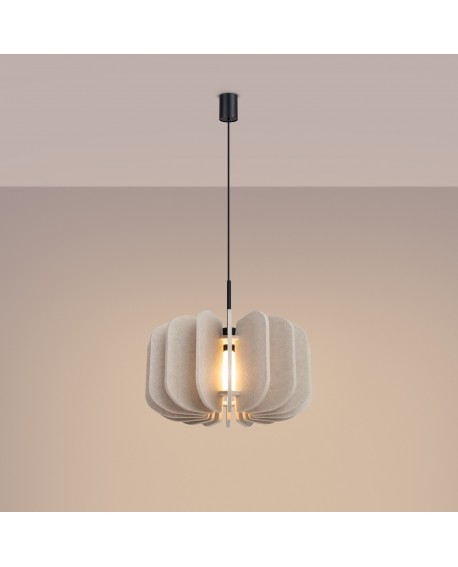 Lampa wisząca MULA 45 beżowa