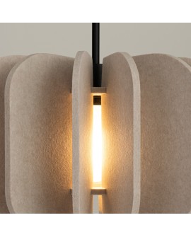 Lampa wisząca MULA 45 beżowa