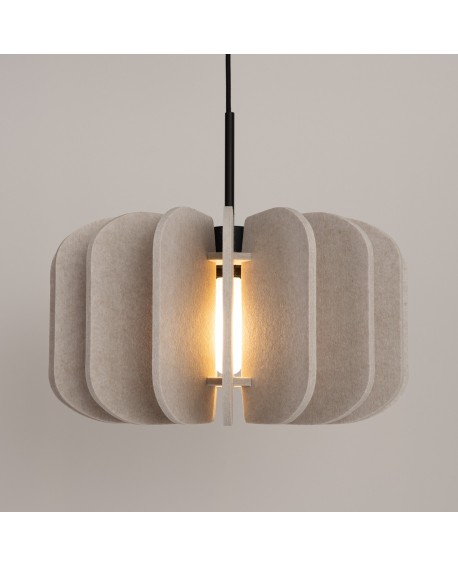 Lampa wisząca MULA 45 beżowa