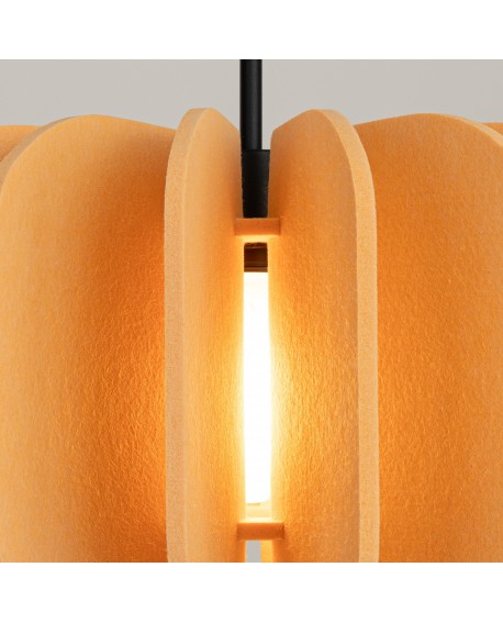 Lampa wisząca MULA 45 żółta