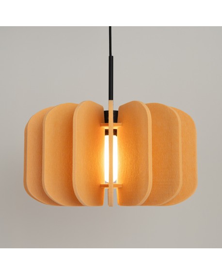 Lampa wisząca MULA 45 żółta