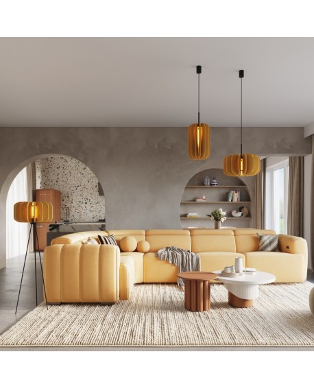 Lampa wisząca MULA 45 żółta