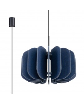Lampa wisząca MULA 45 granatowa