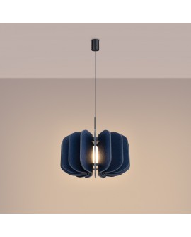 Lampa wisząca MULA 45 granatowa