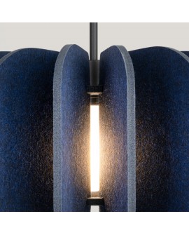 Lampa wisząca MULA 45 granatowa