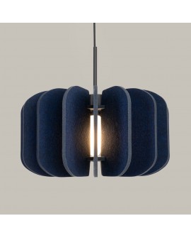 Lampa wisząca MULA 45 granatowa