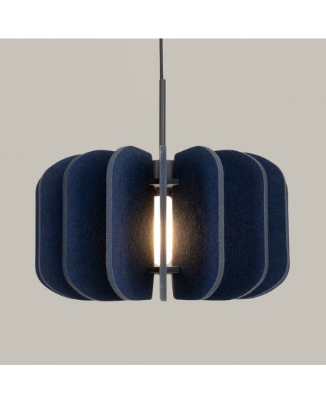 Lampa wisząca MULA 45 granatowa