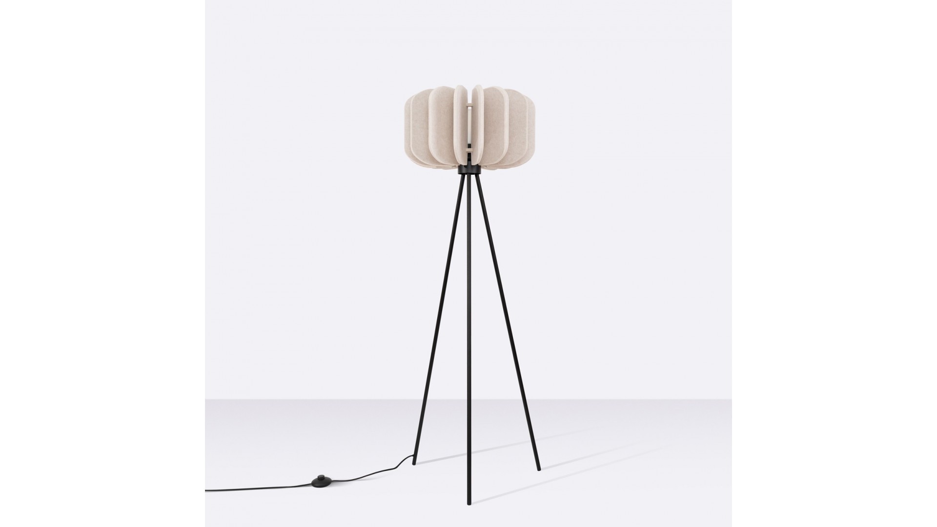 Lampa podłogowa MULA 45 beżowa