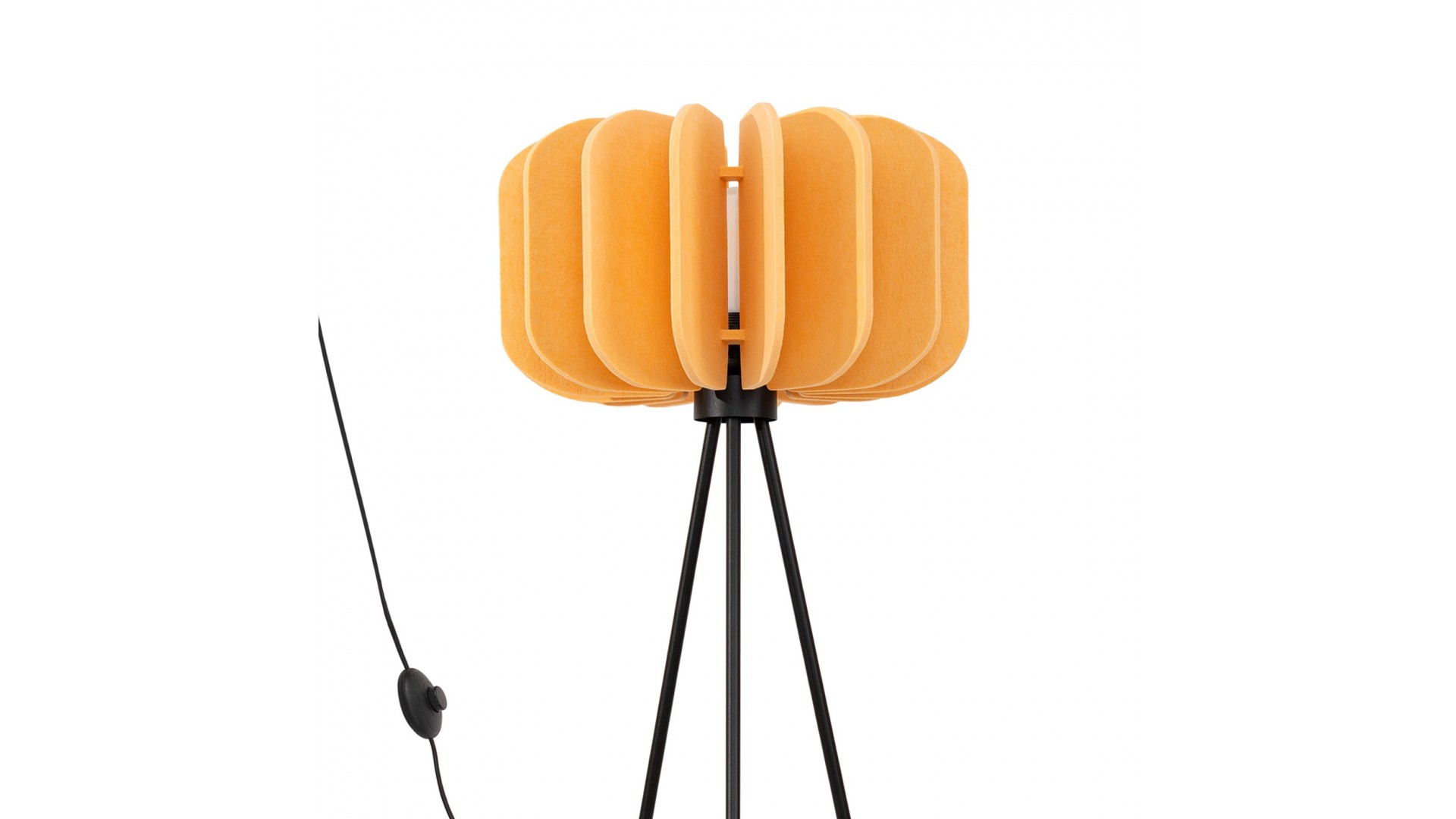Lampa podłogowa MULA 45 żółta