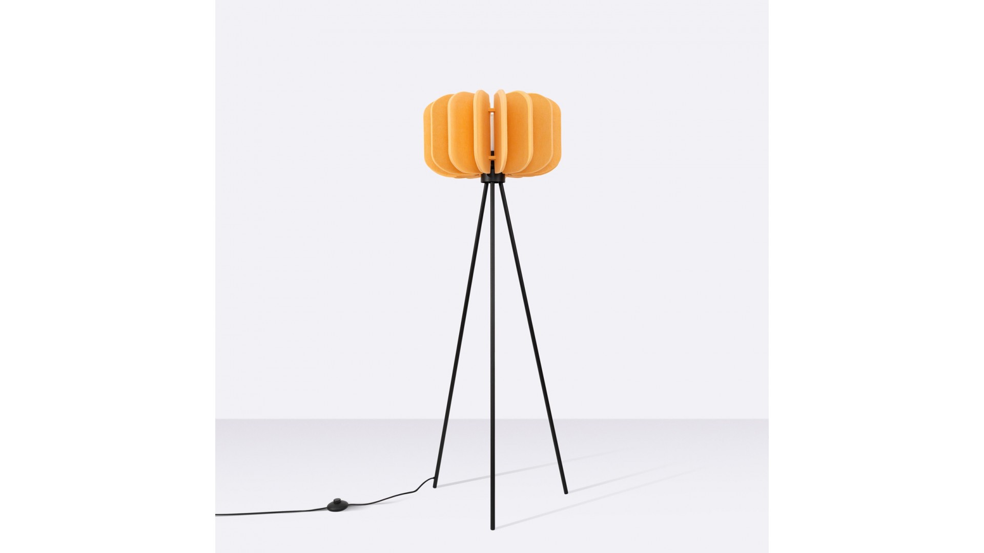 Lampa podłogowa MULA 45 żółta