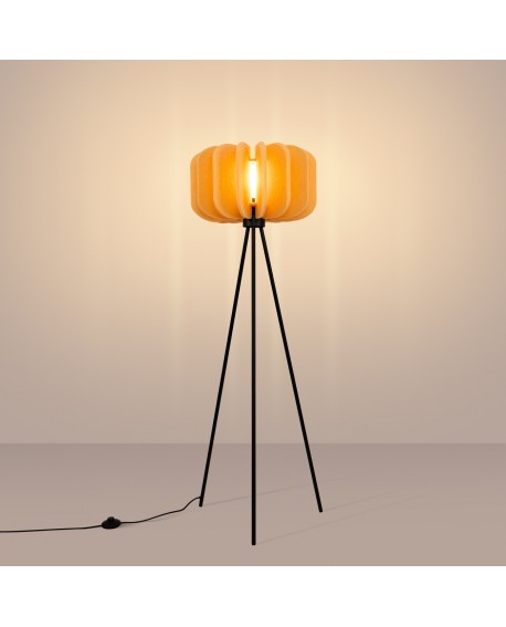 Lampa podłogowa MULA 45 żółta