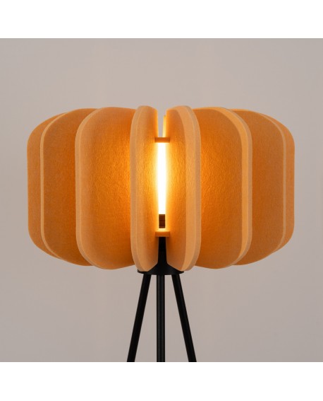 Lampa podłogowa MULA 45 żółta