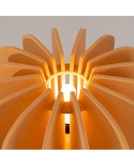 Lampa podłogowa MULA 45 żółta